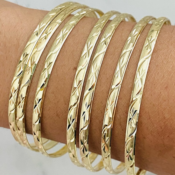 Indian Bangle Set, 7 Day Bangles - Picture 5 of 7